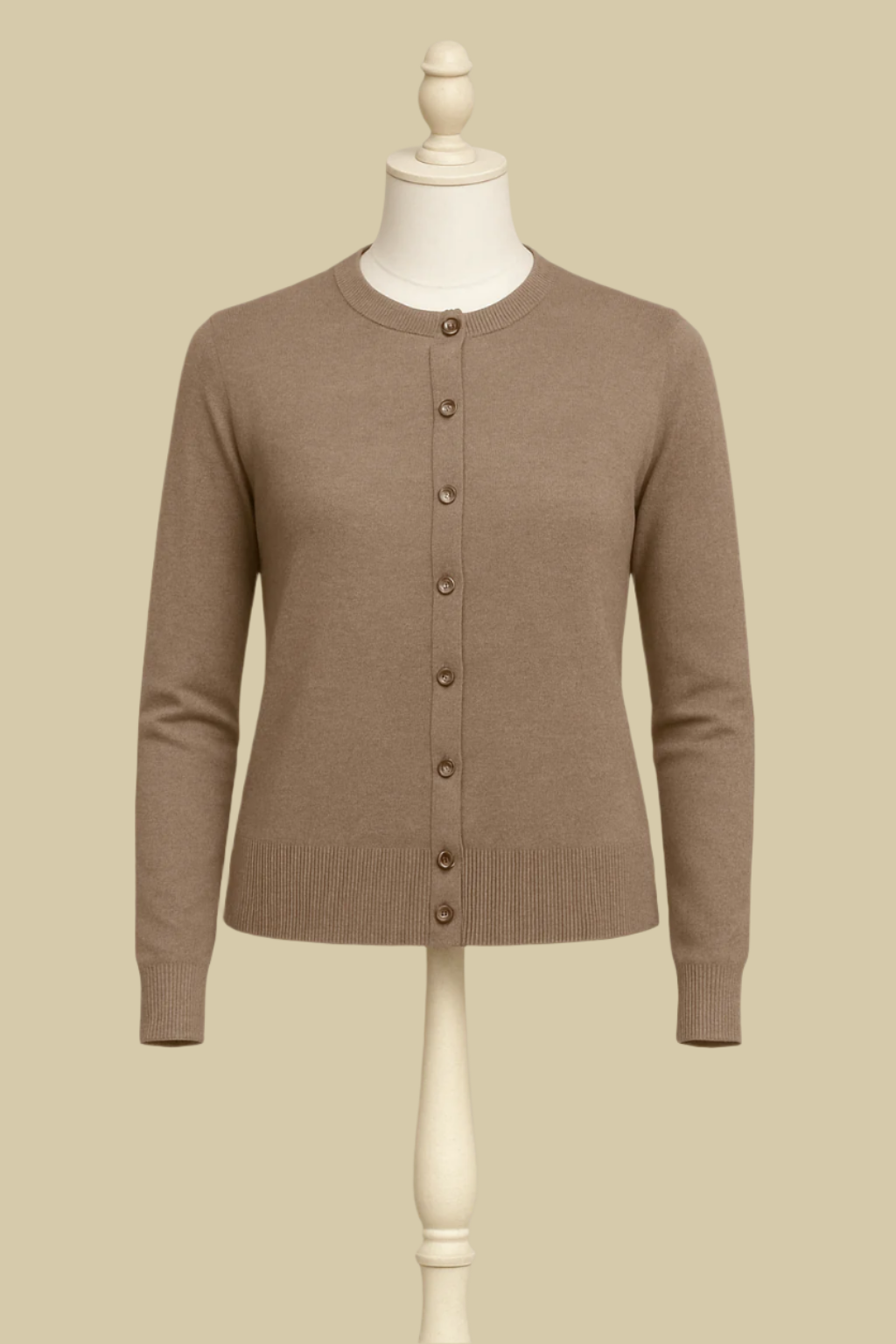 Luna Cardigan By Celica (Sand Beige)