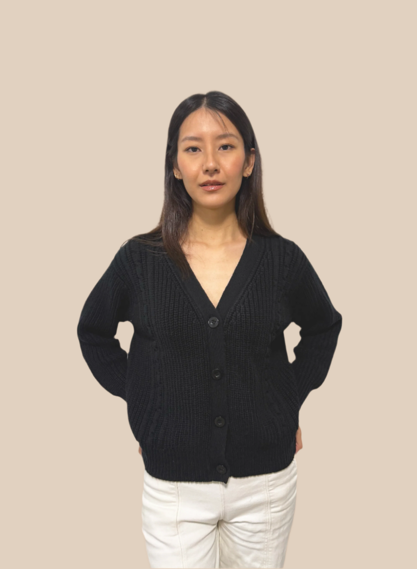 Ezra Knitted Sweater By Celica (Black)