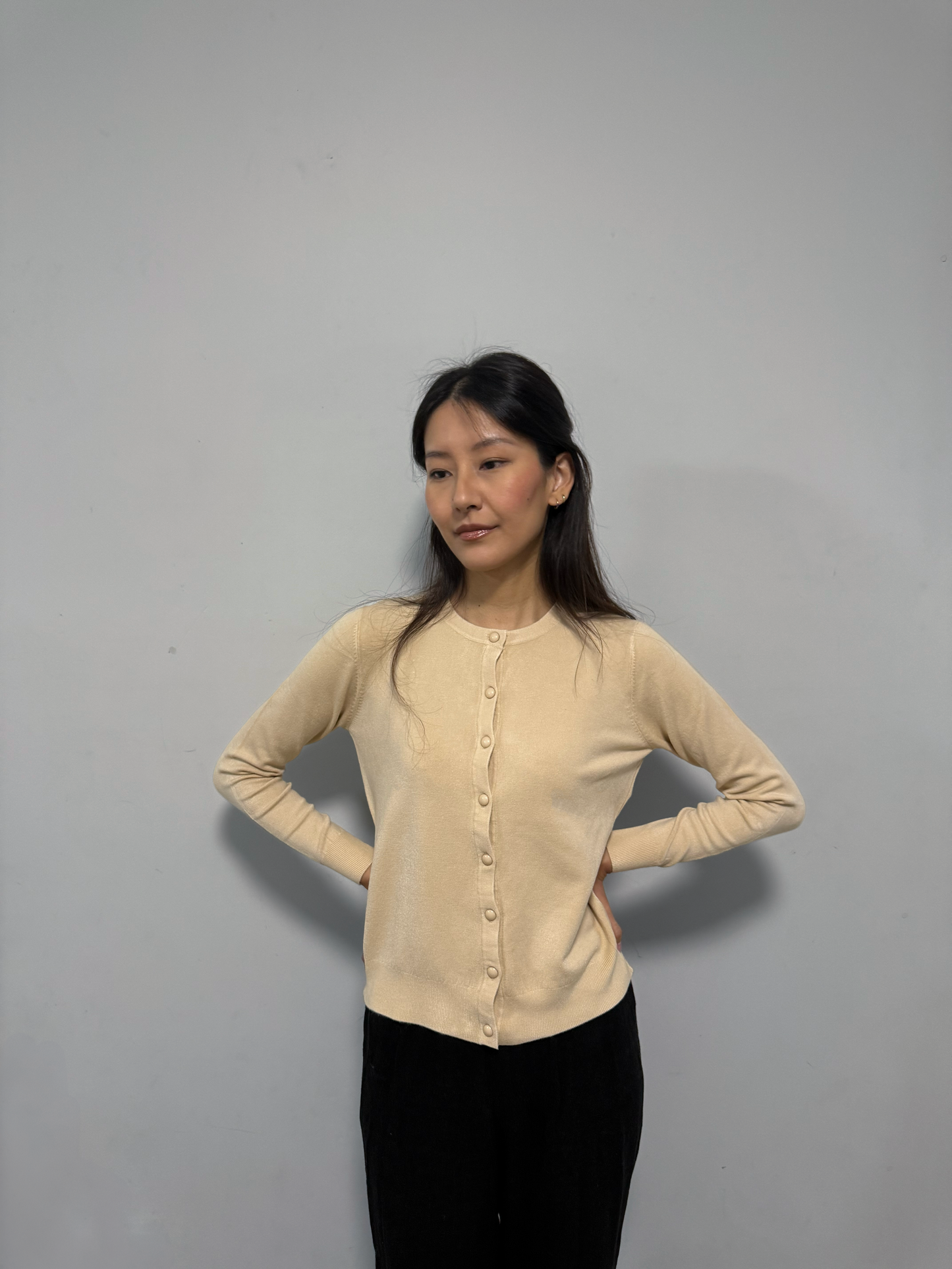Luna Cardigan By Celica (Cream)