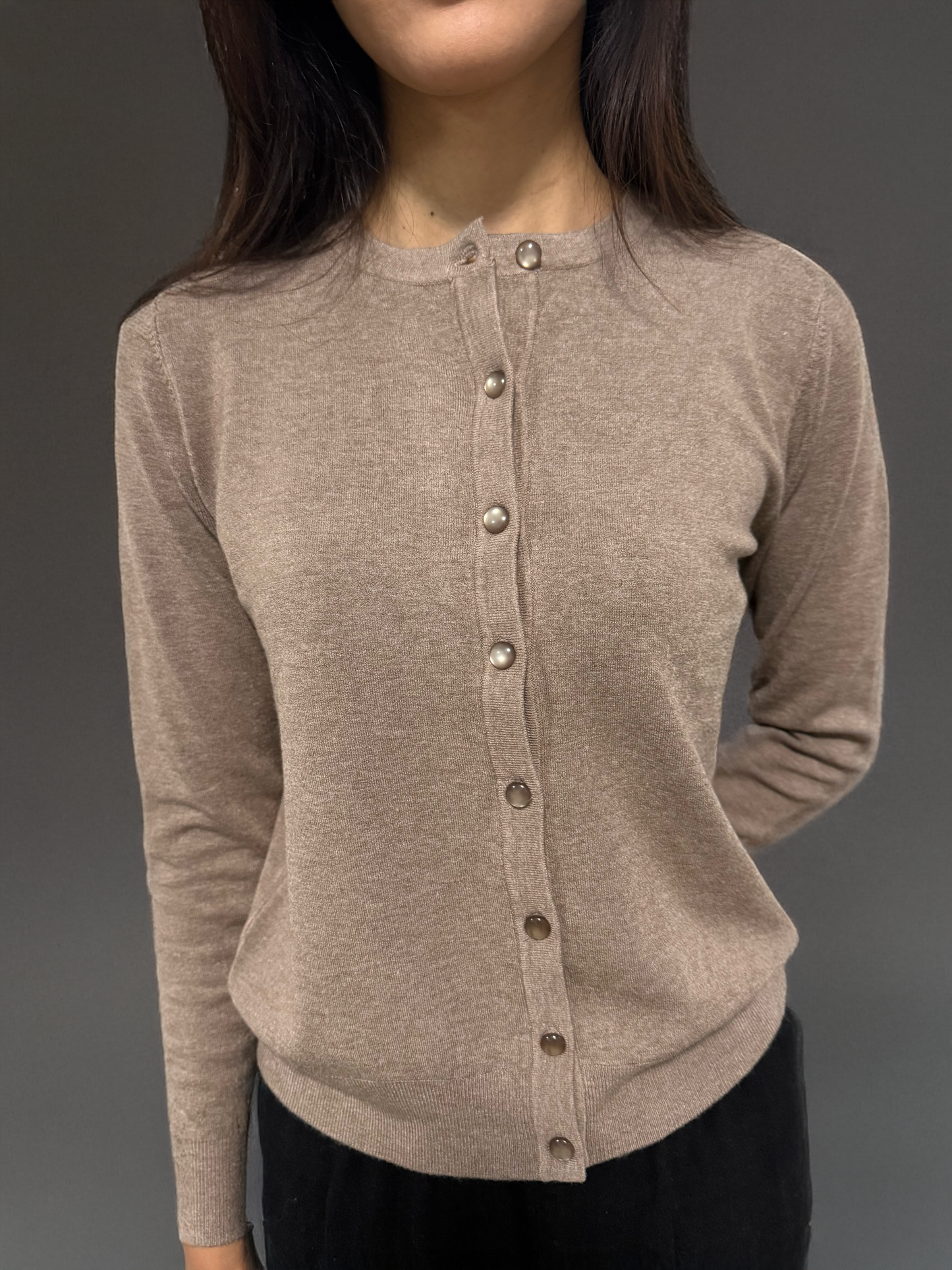 Luna Cardigan By Celica (Sand Beige)