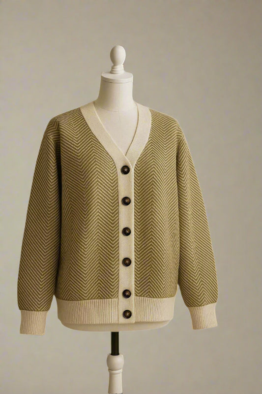 Celia Designer Sweater By Celica (Green)