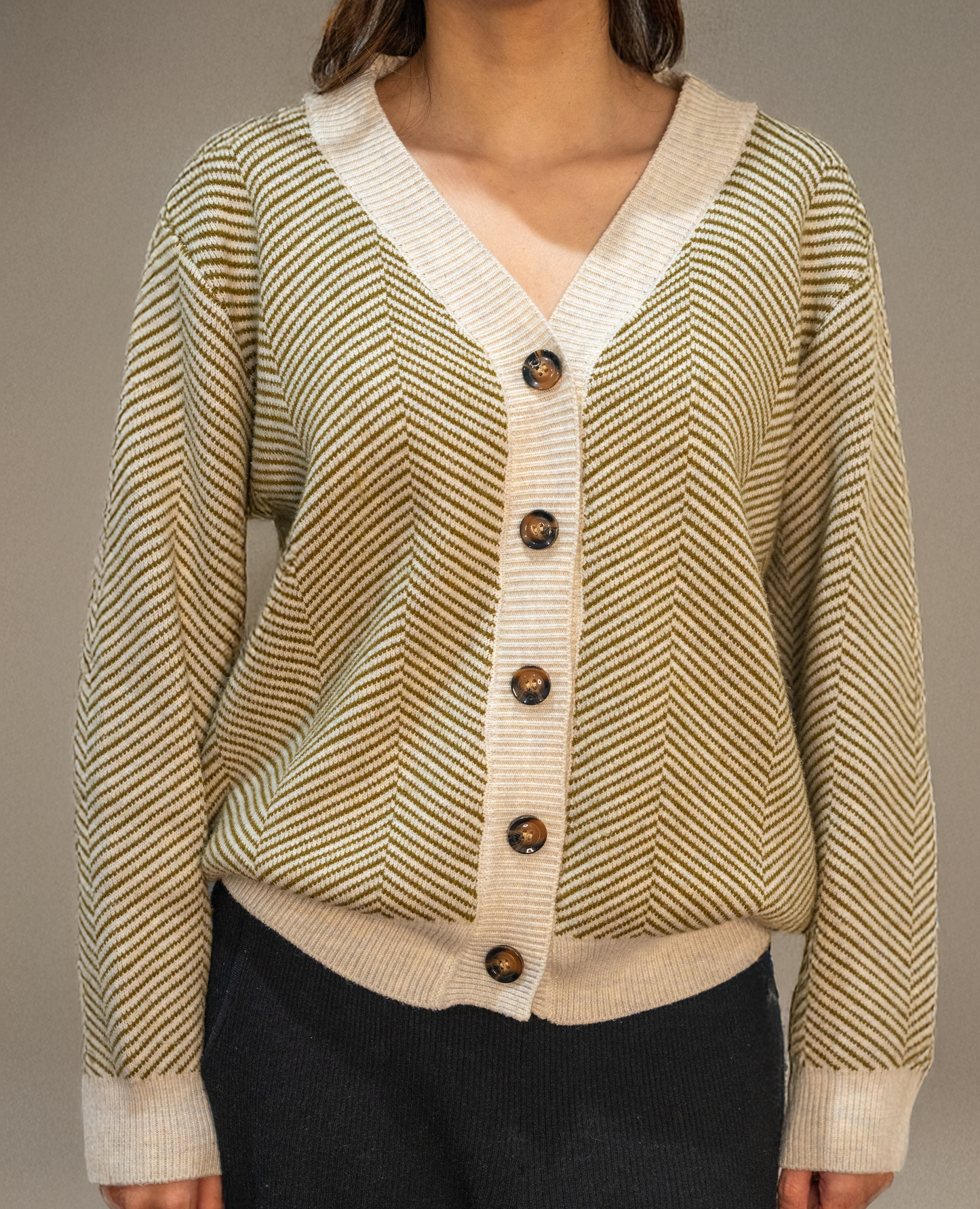 Celia Designer Sweater By Celica (Green)