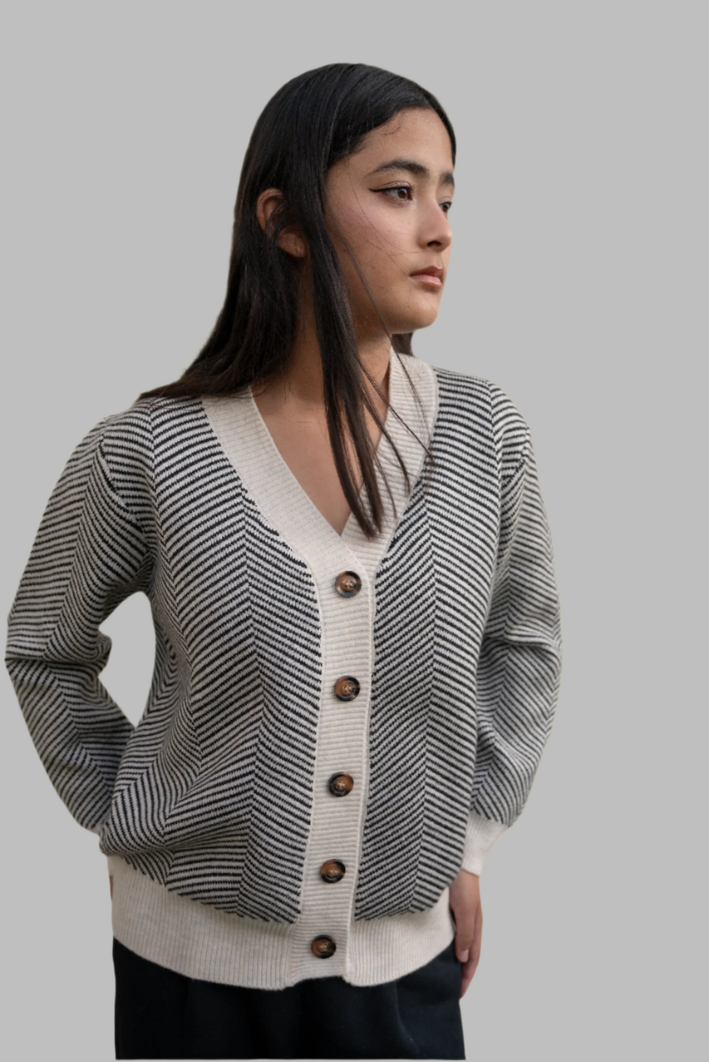 Celia Designer Sweater By Celica (Black)