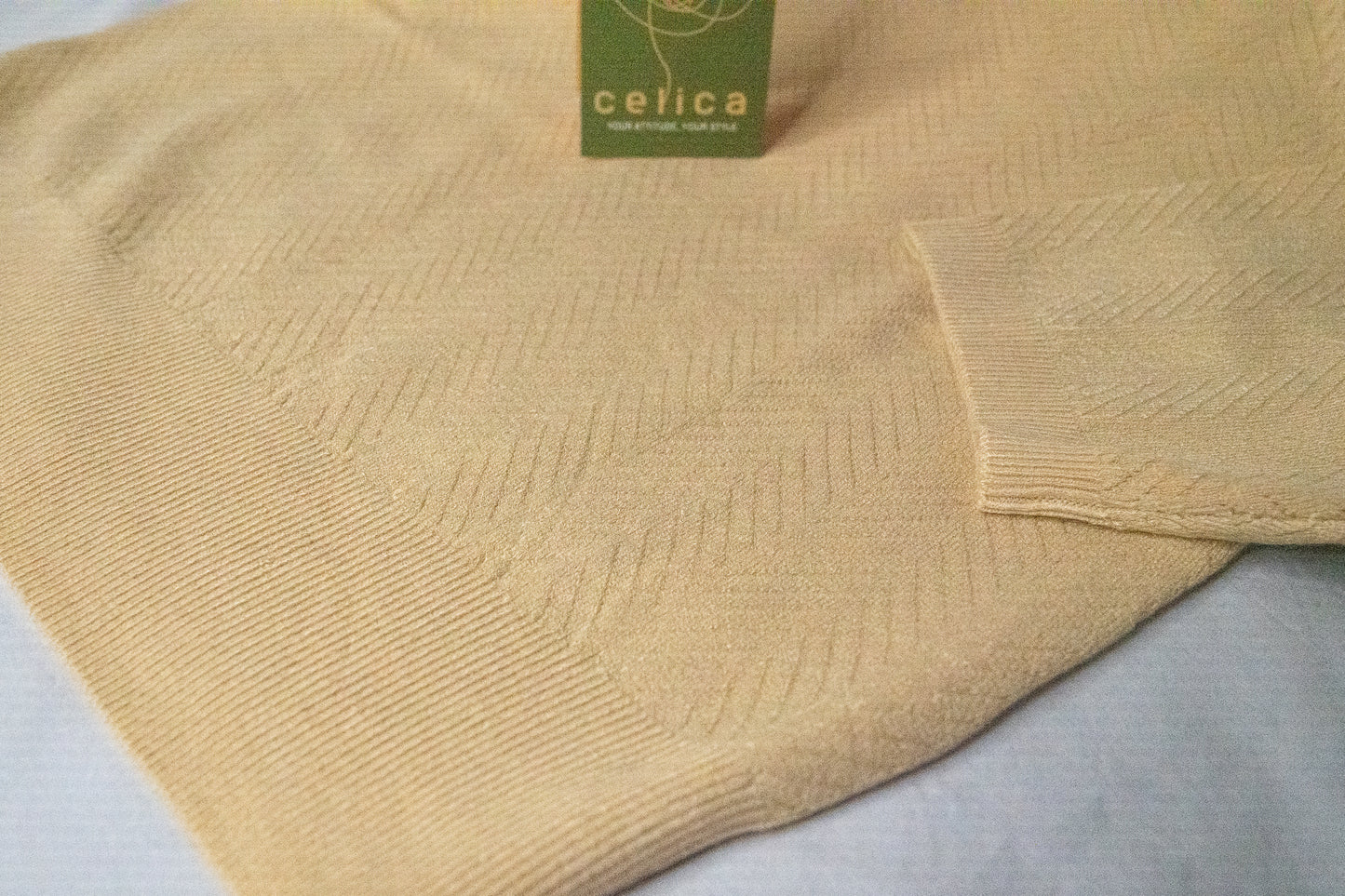 Aire Half Sleeve Blouse By Celica (Cream)