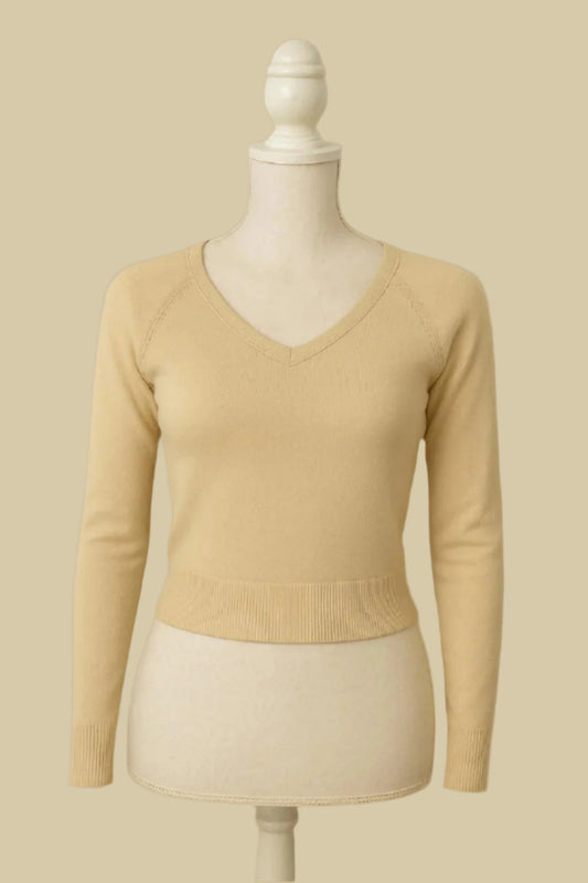 Lune Full Sleeve Blouse By Celica Cream