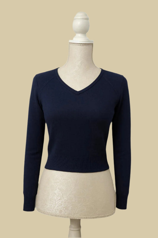 Lune Full Sleeve Blouse By Celica (Navy)