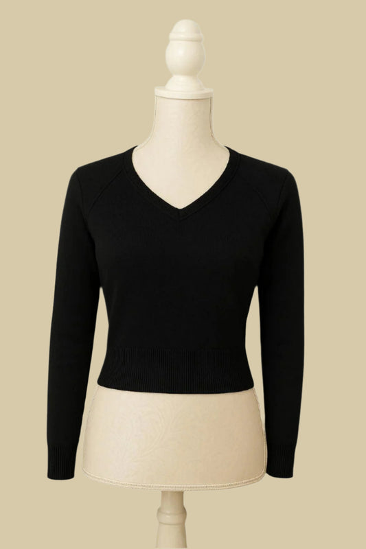 Lune Full Sleeve Blouse By Celica (Black)